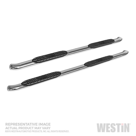 Westin Automotive 19-C RANGER SUPERCAB PRO TRAXX 4 OVAL NERF STEP BARS STAINLESS STEEL 21-24140